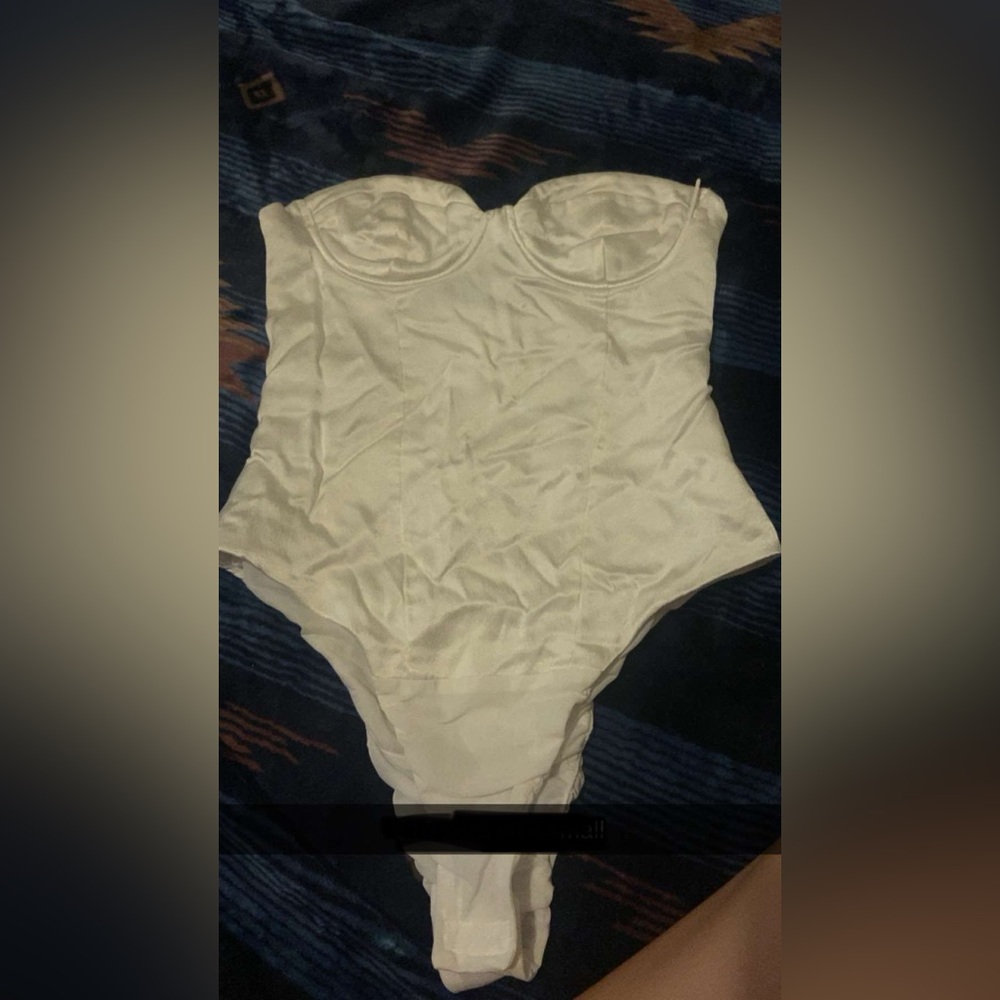 Zara White Bodysuit